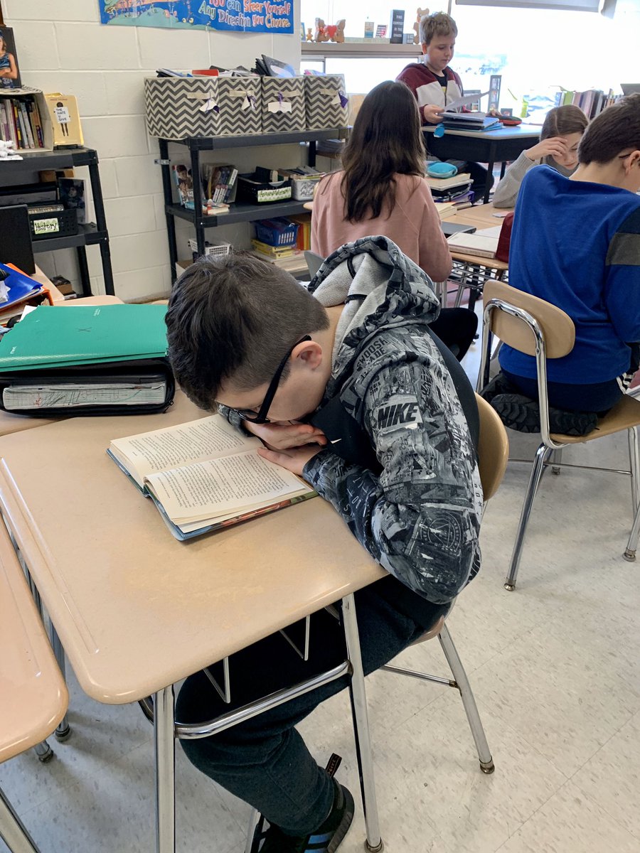 MsKauffman7's tweet photo. It took 6 months to find something he wouldn’t #fakeread Teacher dreams do come true 😂❤️📚 #NRinspiregreat #seemslegit https://t.co/Eqb1ltBtL8