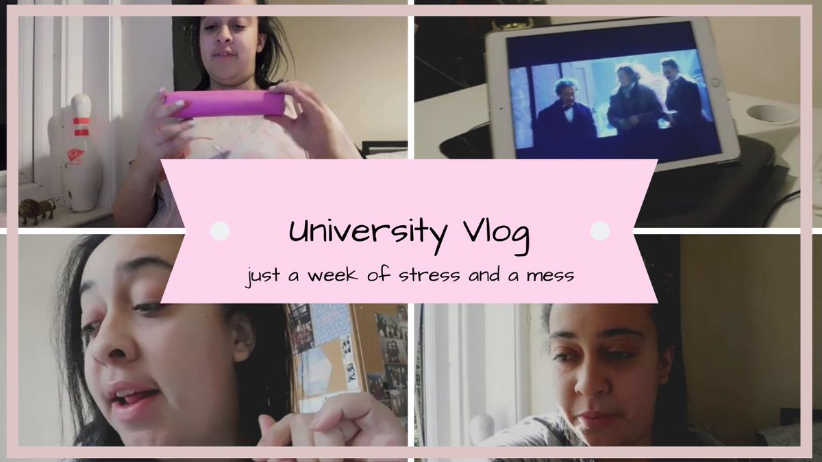 NEW UNIVERSITY VLOG - A BUSY FEW DAYS - youtu.be/BfivSkLTjMw

#smallyoutubers #smallyoutuberarmy #smallyoutuber #univlog #universityvlog #vlogger @VBEmporium