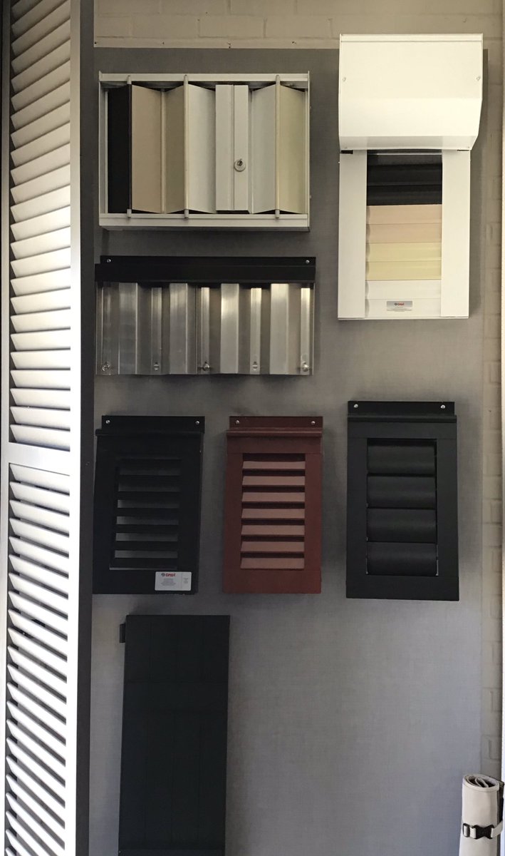 AscoWindow's tweet image. A Peek at our Updated Exterior Display installed today! Do you need Storm Protection?