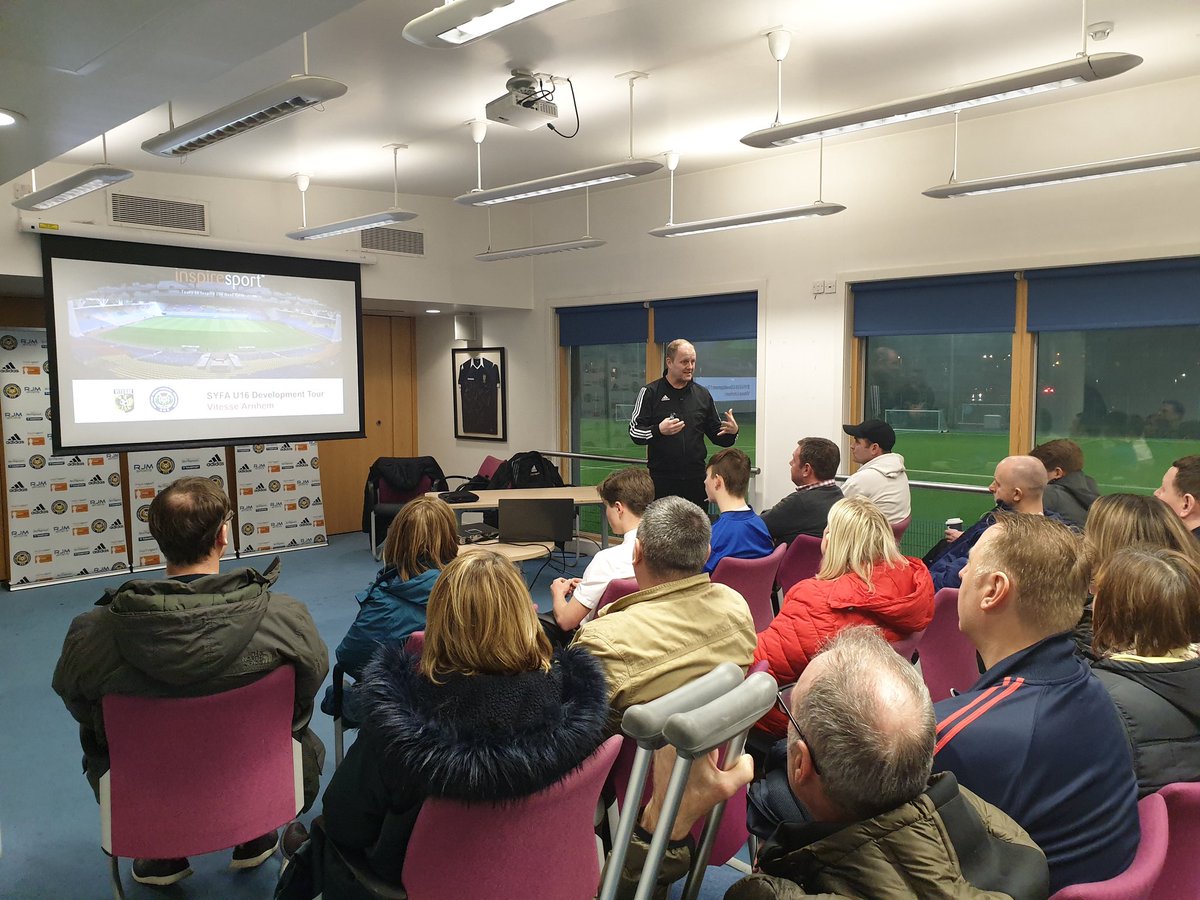 SYFA U16 Development Squad getting briefed by <a href="/Jedinspiresport/">Jed</a> on their football tour next month to <a href="/vitesse/">Susie Bergstrom</a> with <a href="/inspiresport/">inspiresport</a> The 4 week countdown will start on Monday - watch this space!

#inspired