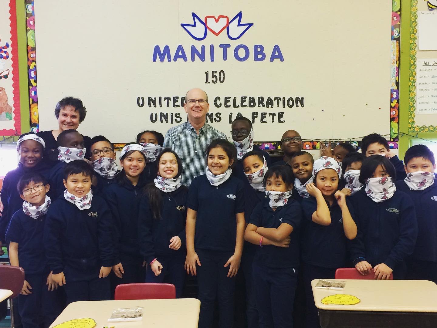 Winnipeg Goldeyes on Twitter "Thank you to R.F Morrison School and St