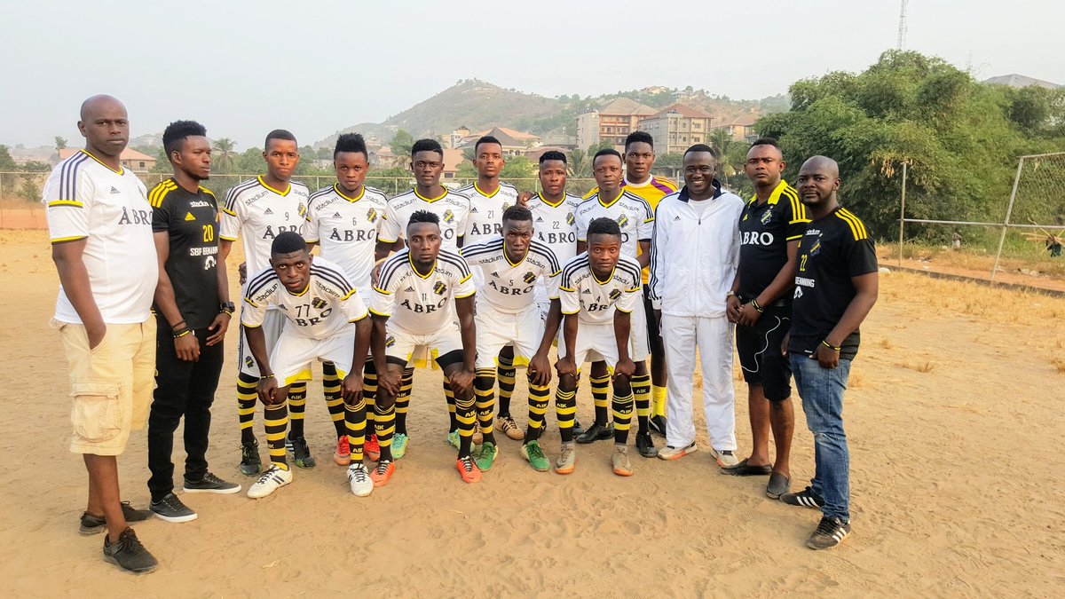 As we continue intensive preparation for the kick start of our league, today we lock horns with Premier league outfit #KallonFC away. #KallonFC one of the teams tipped by football pundits as favourites to win this season's League. The scoreline is 5 - 2 in favour of #KallonFC