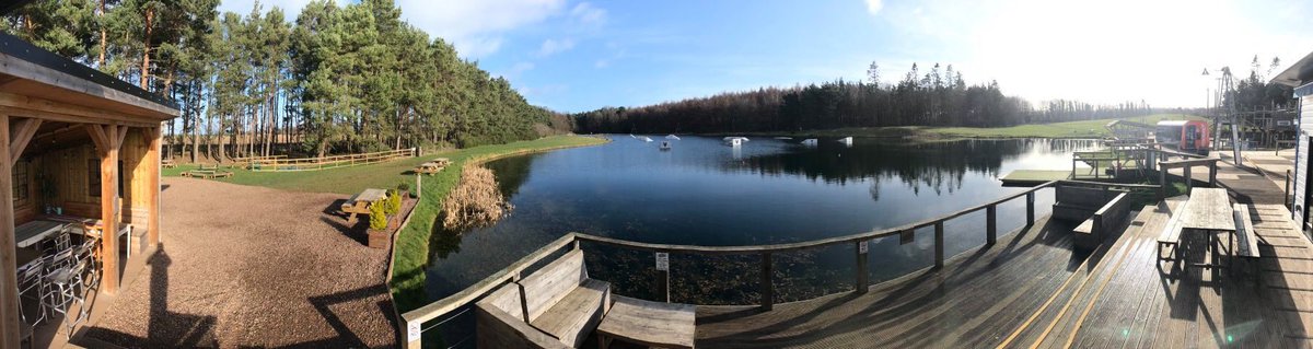 FoxlakeScotland's tweet photo. The lake is currently sitting at around 5 degrees, that's warm enough for a swim right? https://t.co/d5ZRwMnrOI