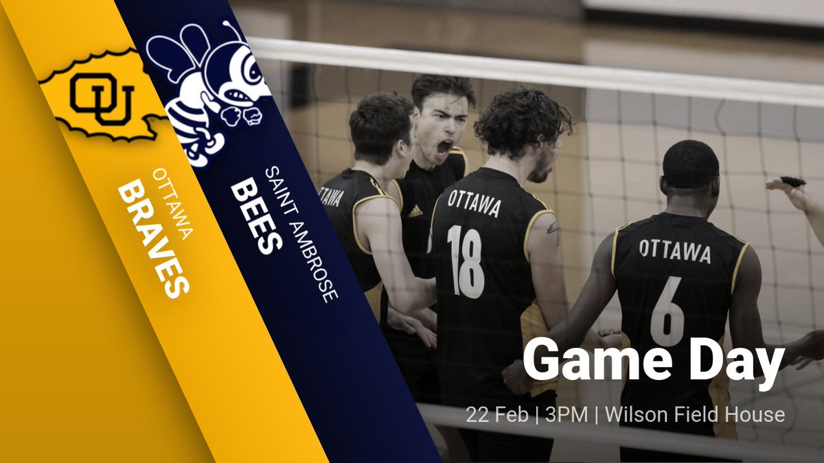 ottawa_salt's tweet photo. Looking for something to do this Saturday? Head to Wilson Field House for some men's volleyball action against St. Ambrose. First serve is at 3pm! #ouSALT https://t.co/cEwJHuR1Yx