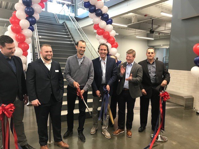 jschrumSTL's tweet photo. The @STLRegChamber was happy to help @OnelifeFitness with their ribbon cutting yesterday.  Another great company at Ballpark village and in the region. #stlchamberspotlight https://t.co/zUNhtSWX9R