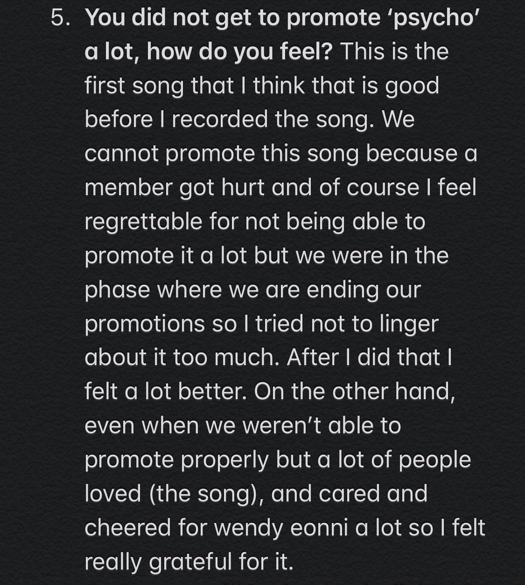 RVKimBae's tweet photo. Yeri Marie Claire Interview 2020 (part 2) 

Here goes part 2 and the part where yeri talks about acting 😊 https://t.co/AR7ETyEKuK