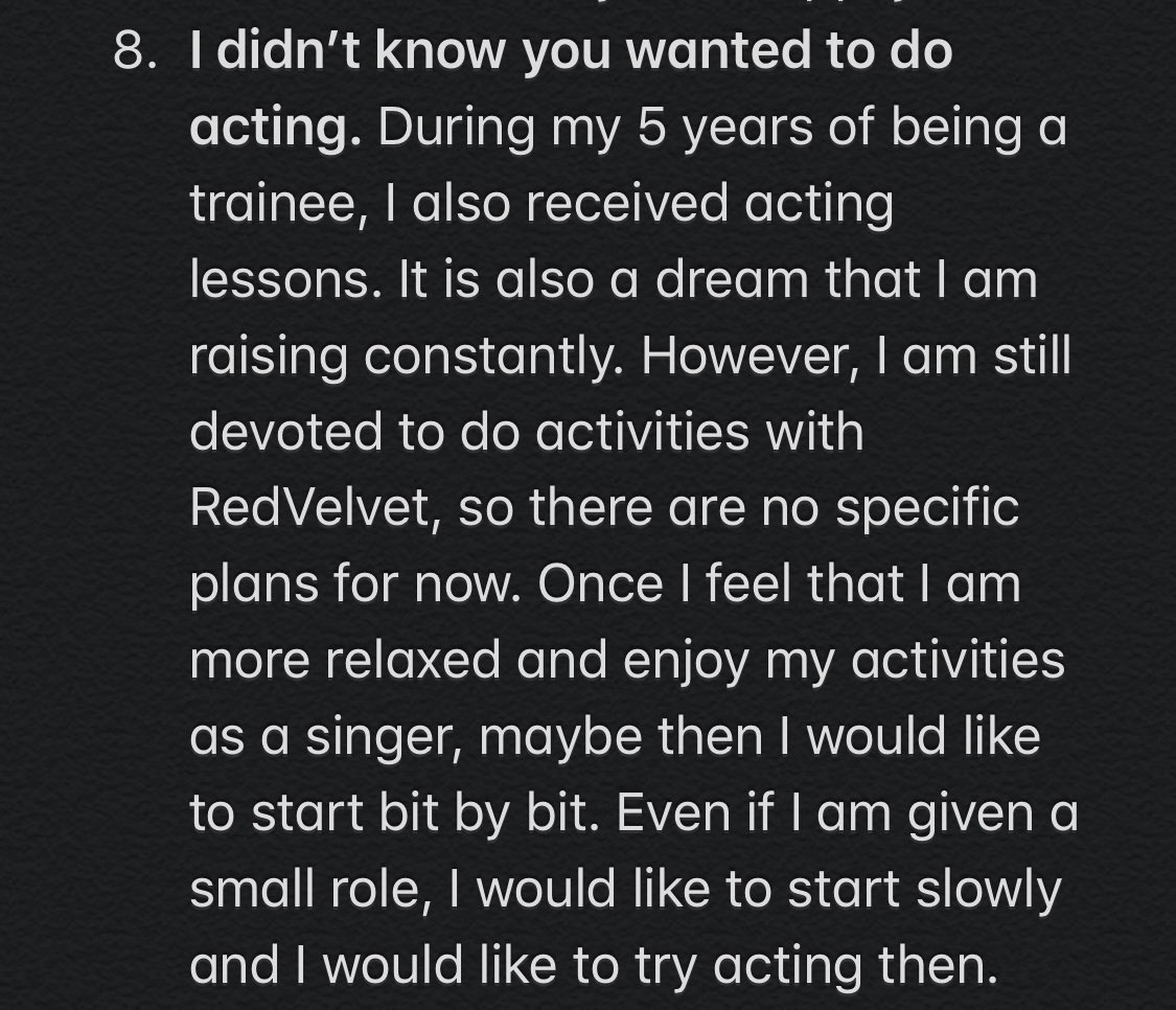 RVKimBae's tweet photo. Yeri Marie Claire Interview 2020 (part 2) 

Here goes part 2 and the part where yeri talks about acting 😊 https://t.co/AR7ETyEKuK