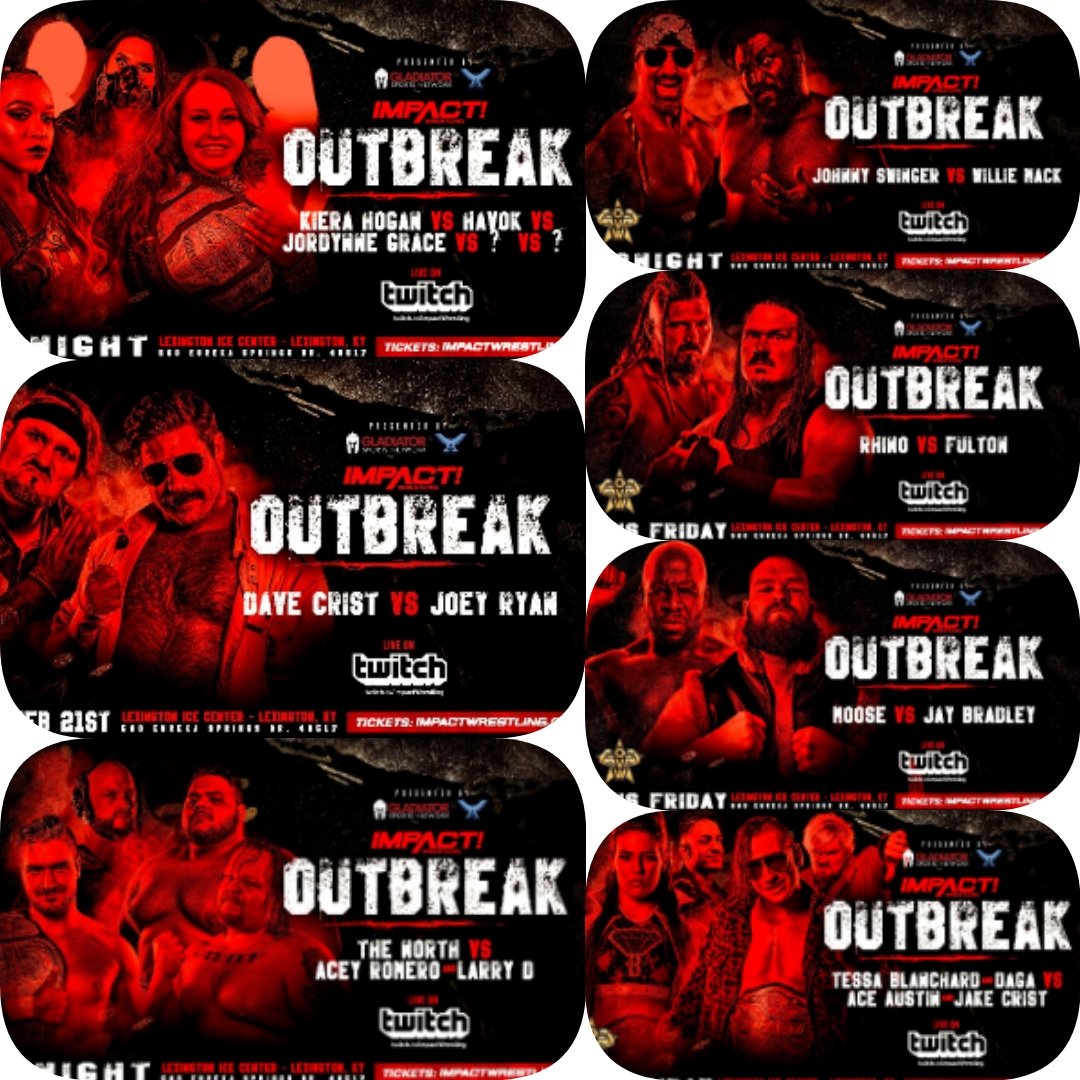lyf_pro's tweet photo. #ImpactWrestling #Outbreak will take place tonight! #ImpactOnPop #ImpactOutbreak #IndyWrestling #SupportWrestling #IndieWrestling #DefendWrestling #ProWrestling #ProfessionalWrestling #IndyEra #SportsEntertainment #Wrestling #SupportIndyWrestling #Gainpost #TotalNonstopAction https://t.co/gJs88k7Qcm