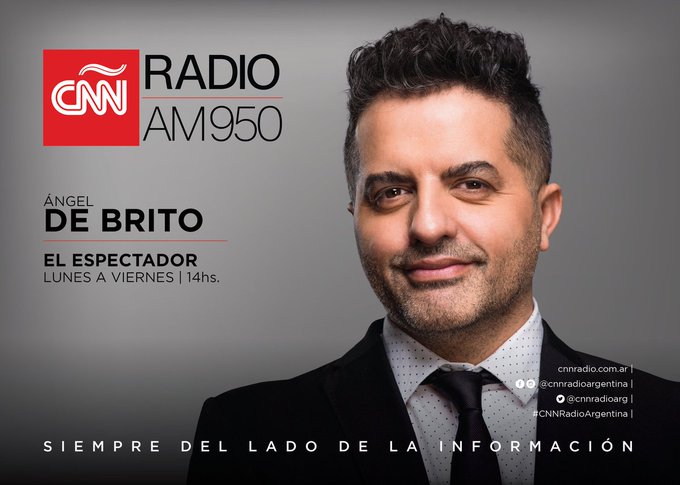 OrigenAM950's tweet photo. EN INSTANTES | #ElEspectador, con la conducción de @AngeldebritoOk, hasta las 16hs.

#CNNRadioArgentina
https://t.co/pNOvQeChO3 https://t.co/V1LblLsjmT