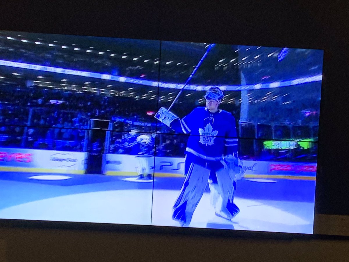 DW_Design_Print's tweet photo. Shut-out for Andersen. I didn’t manage to get my drawing signed, but a great win and fantastic night at the Scotiabank Arena watching the Leafs win 4-0 #TorontoMapleLeafs #andersen shut-out #GoLeafsGo https://t.co/NbebHgMECN