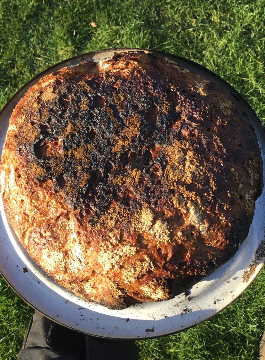 snap_forest's tweet photo. Four breads cooked on the campfire @snapweston holiday club. Rye sourdough, rustic white, soda bread and garlic naans. Each one has gone down a treat! #snapforest #outdoorlearning https://t.co/TKrYPPDF4j