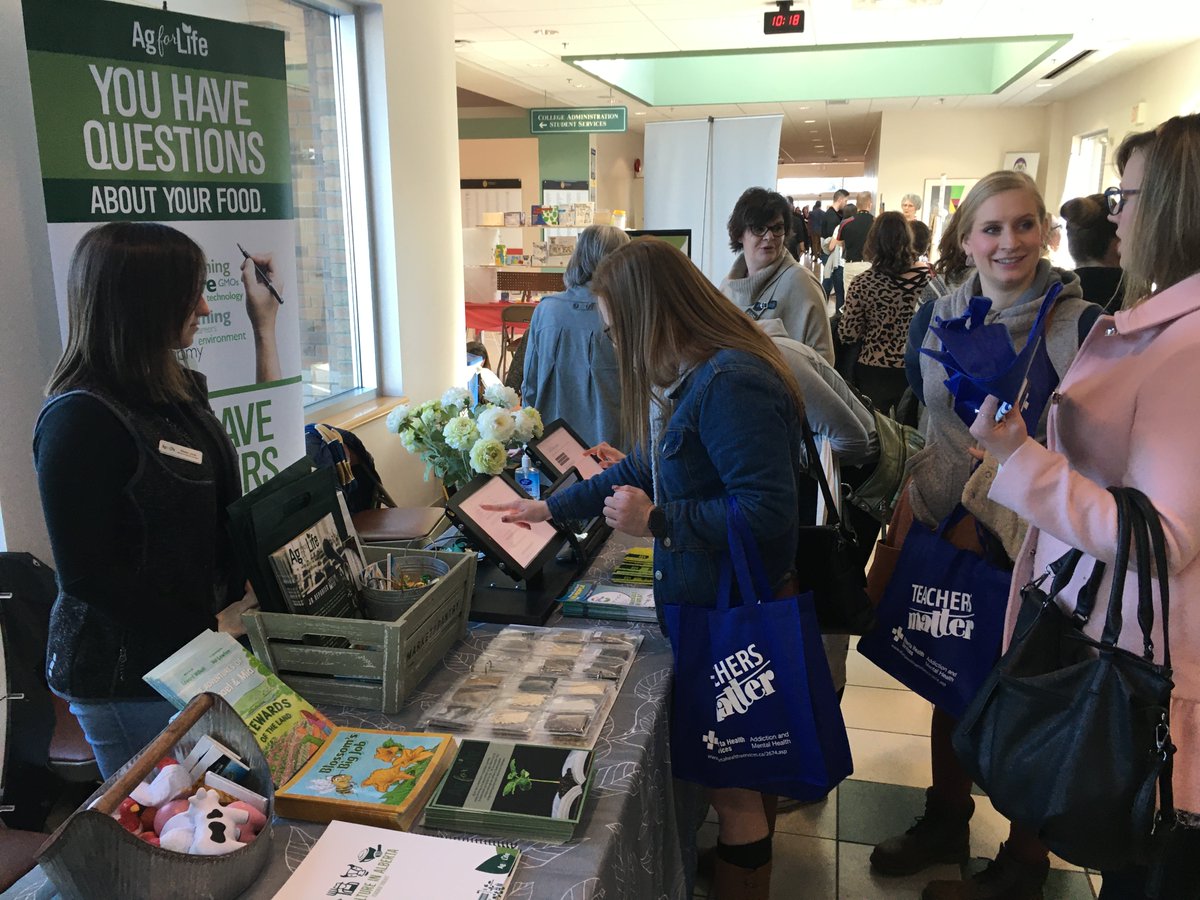 4AgForLife's tweet photo. We're at the Southeastern Teachers' Convention again today! Come visit our booth and say hello! #SEATCA #agforlife #letstalkag https://t.co/i0gNJlXOWP