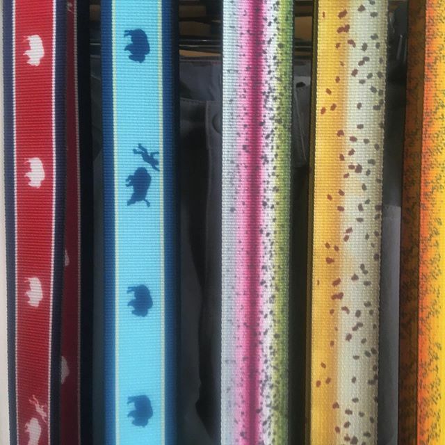 BasecampLaramie's tweet photo. Why yes, we do have Laramie’s best selection of really rad belts. Come get yourself one. Or two. #laramie #laradise #wyoming #coolbelts #mountainkhakis #keepyourpantsup https://t.co/OO7YpUoq4T https://t.co/fDU4M5p400