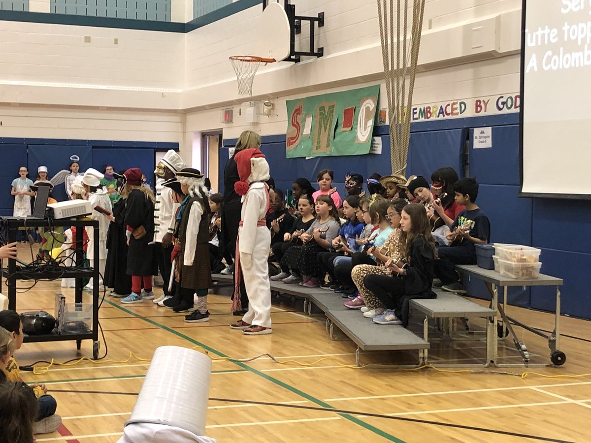 Enjoying Carnevale Opening Celebrations with the St. Maria Goretti School Community. Such an awesome way to celebrate the rich Italian and French cultures at this school.