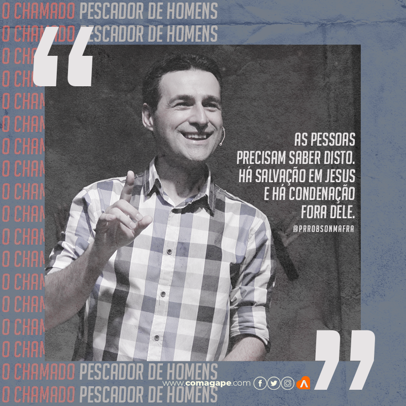 com_agape's tweet photo. As pessoas precisam saber disto. Há salvação em Jesus e há condenação
fora Dele.
@prrobsonmafra

#ochamado #pescadordehomens
#comagape #maisqueumaigrejaumafamilia https://t.co/w5nTxPOgVZ
