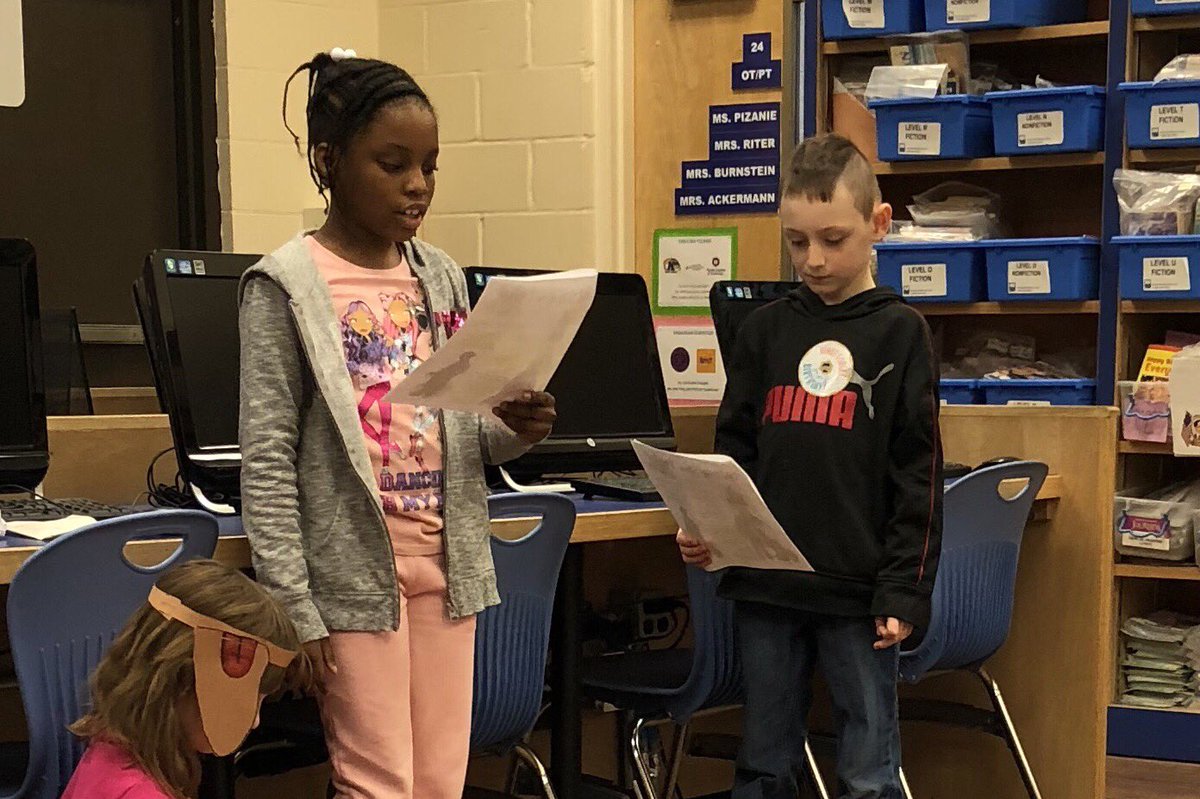 Thank you to Mrs. Manning’s 3rd graders for presenting the play: Old Dog, New Tricks! #Schoolwide #HazletProud #RVSisaGoodPlaceToGrow