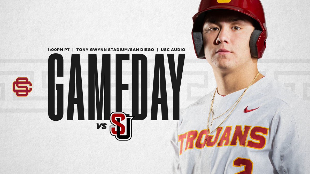 Gameday in SD! 😎⚾️✌️

Listen: bit.ly/32cWN63
Live stats: bit.ly/3c0XNPg
Notes: bit.ly/3bP6j3v

#FightOn