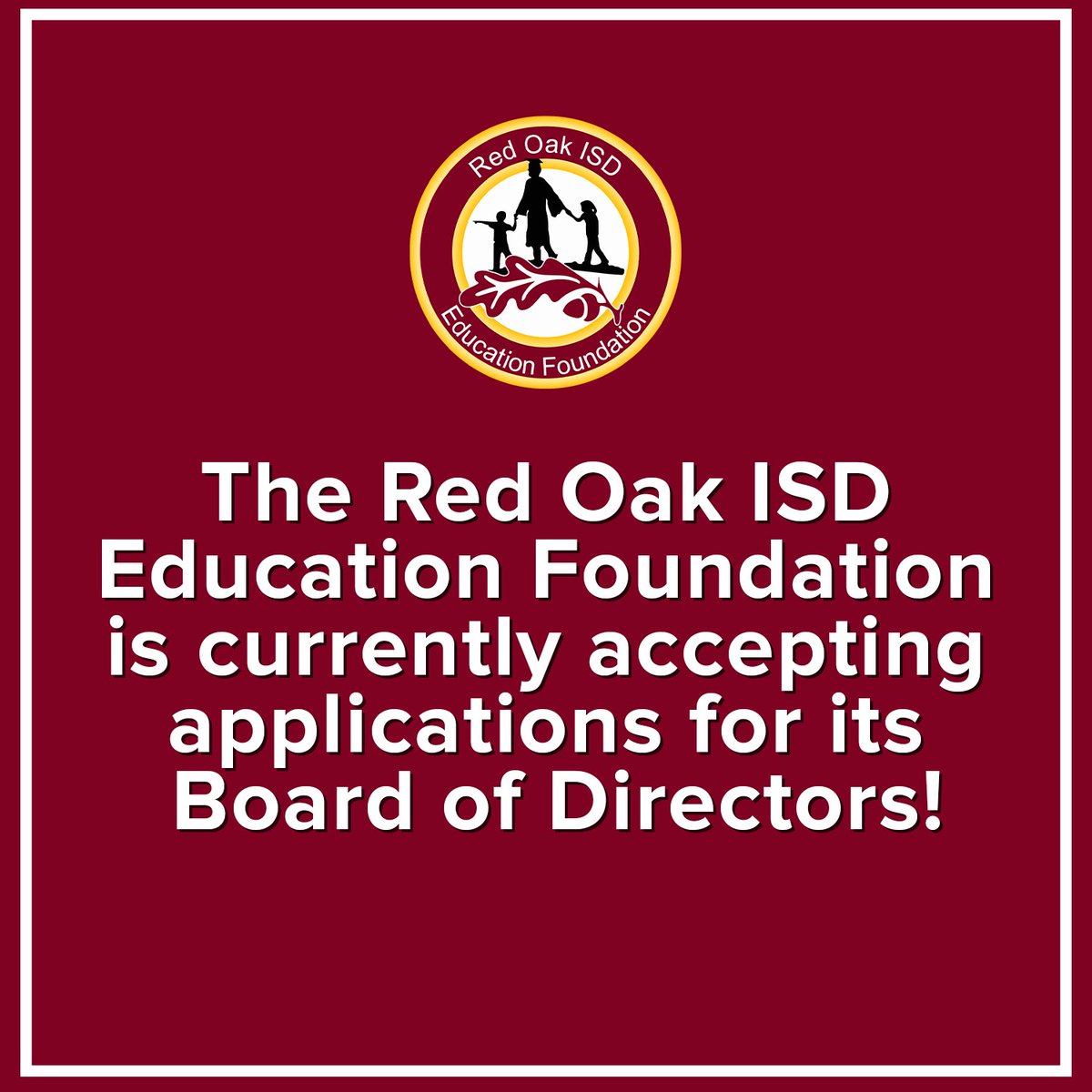 Red Oak ISD Ed Found tweet media