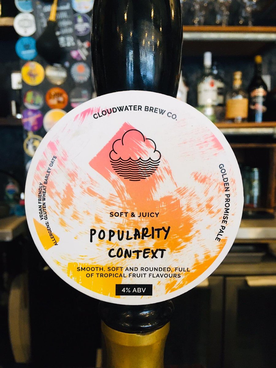OldDispensary's tweet photo. What’s your cask choice for the weekend?@cloudwaterbrew @WildBeerCo https://t.co/hTm5KpTT4c