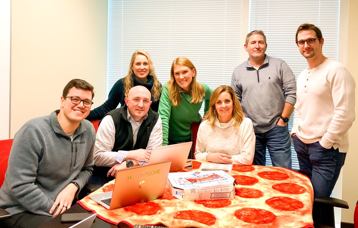 wrightcoreinc's tweet photo. Great @wrightcoreinc #PizzaCast today with partner @meraki learning about #CloudNetworkingInnovation. Thanks to ALL who joined us! #MakeITWright #CloudManagedNetworking #ManagedServices https://t.co/E87f47l4dV