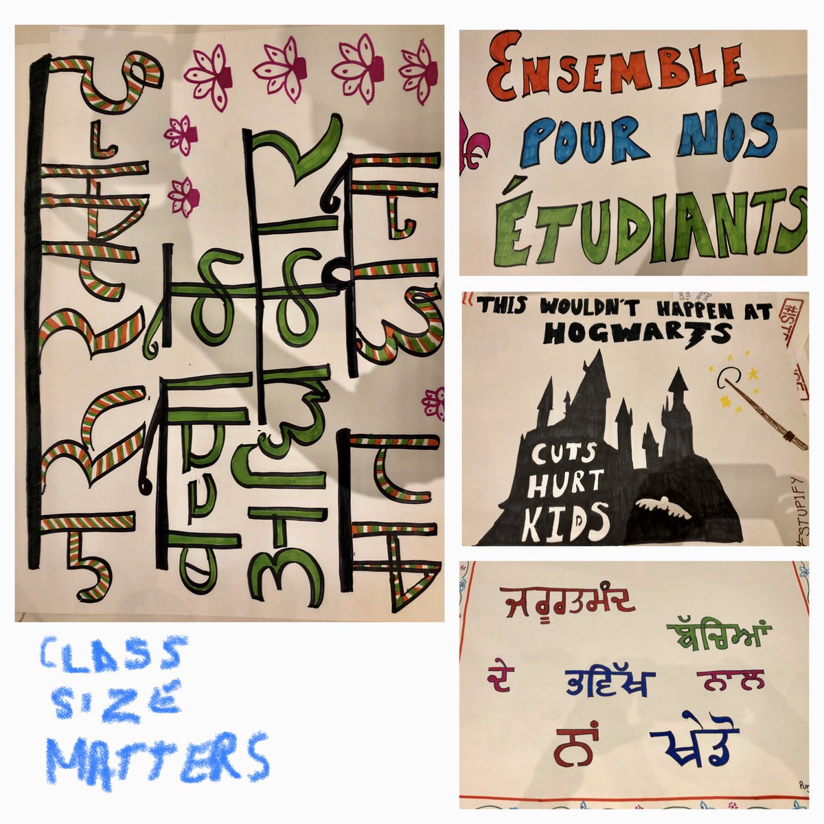 Standing up for students.