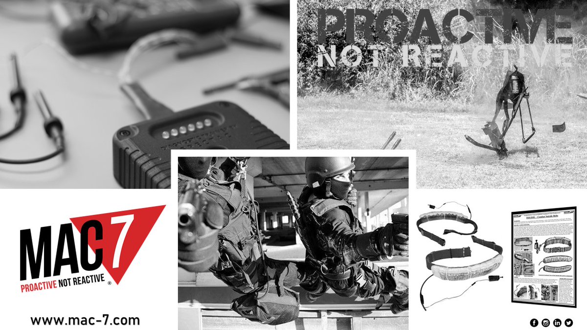 mac7training's tweet image. EOD Equipment, Tool kits, Diagnostic Equipment, Tactical Gear and Classroom Training Packages. MAC 7 is your total solution to stay "Proactive, Not Reactive" to your training and equipment needs. Visit mac-7.com for more information, and follow @mac7training!