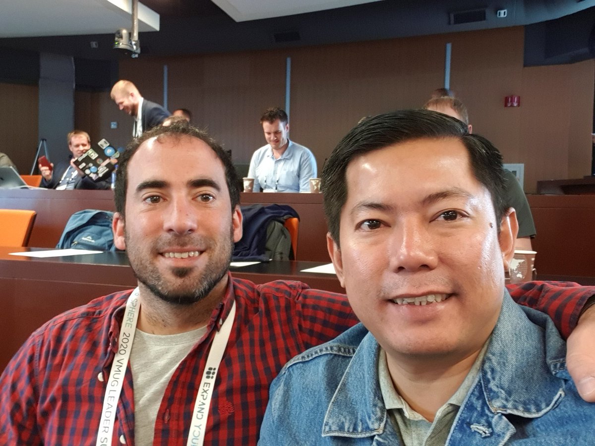 Day two, Starting soon.

<a href="/nheobug/">Héctor Herrero</a> 
<a href="/akmyint/">AKMyint</a> 
<a href="/Singapore_VMUG/">Singapore VMUG</a> 
#VMUGLeaderSummit2020