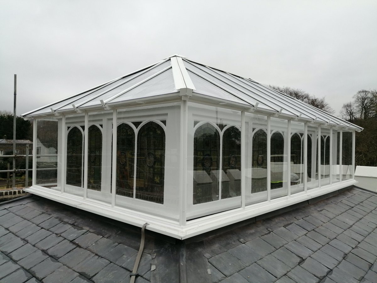 PeterMeehan2's tweet photo. A bespoke secondary roof lantern to the Billiard Room at Kearsney Abbey, Dover.  Designed in conjunction with Heritage Project Contracts who then built and fitted it.  Excellent result that withstood the recent storms too! @Will_HPC https://t.co/u4sJYreRuf