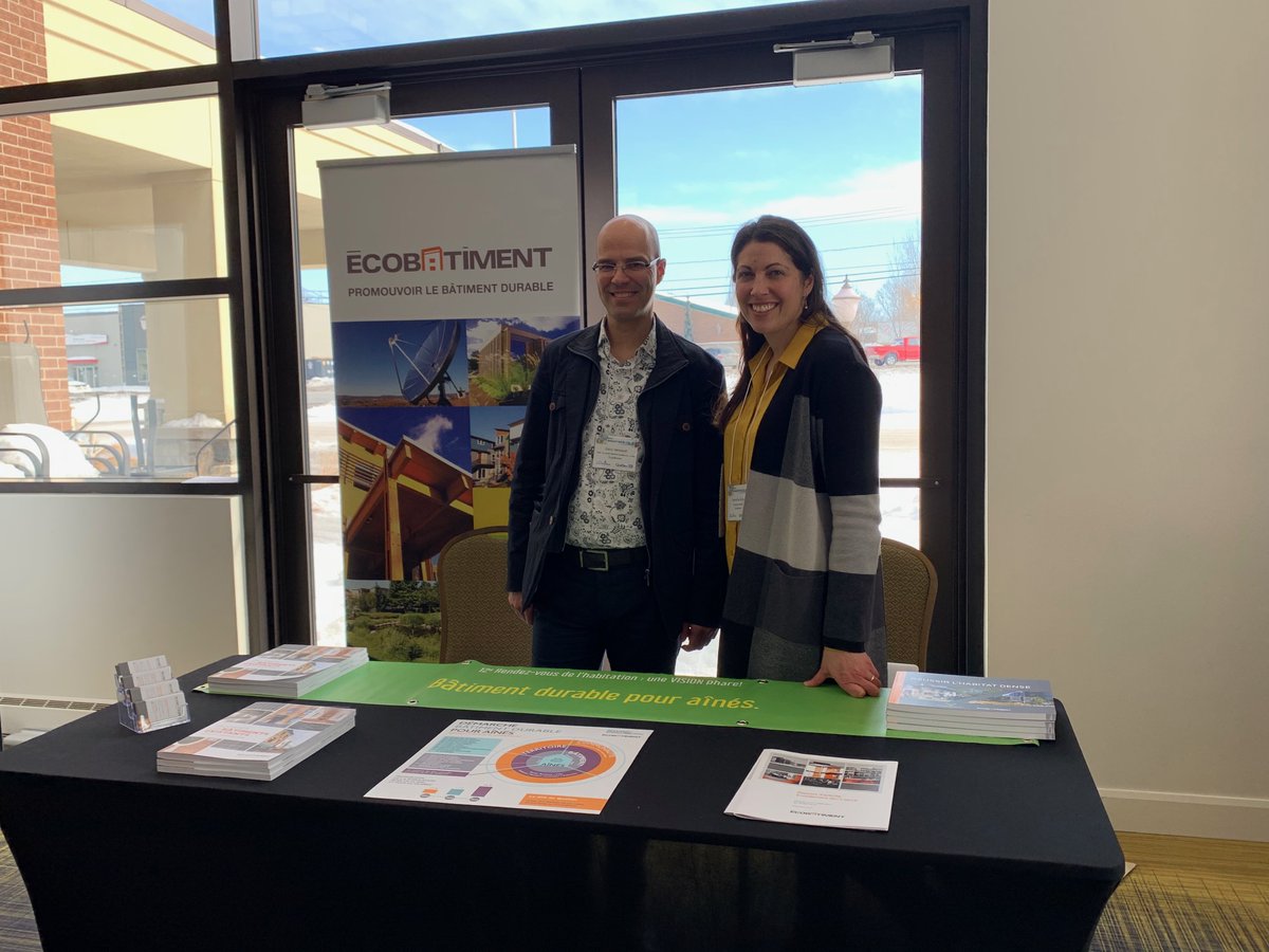 Au Centre-du-Québec, l'intérêt à créer des milieux de vie sains, sécuritaires et accueillants pour aînés est marqué! Découvrez le projet Bâtiment durable pour aînés sur le site d'Écobâtiment. ecobatiment.org/projets/batime…