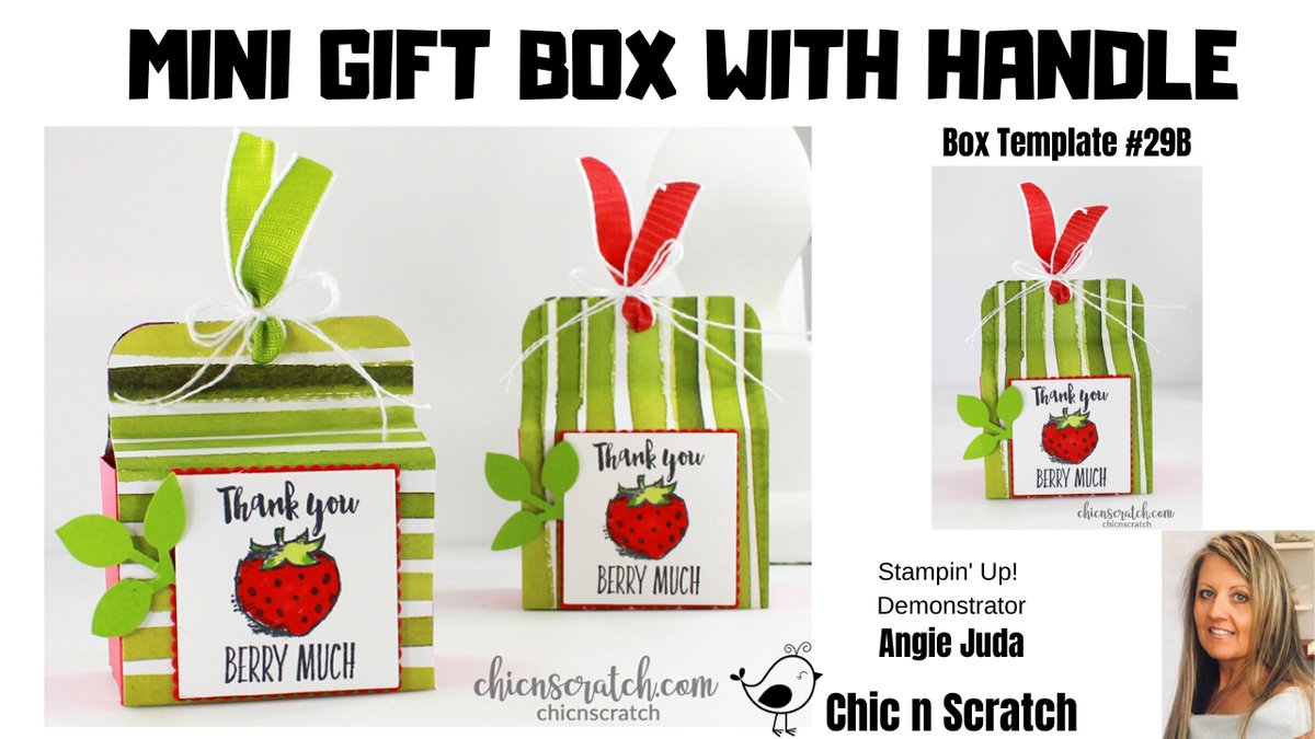 Mini Gift Box with Handle bit.ly/3bRblN7