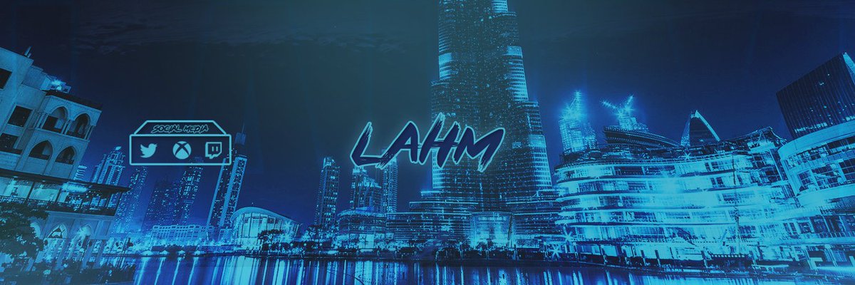 Bigfatimer's tweet photo. Client work for @xLahmm.

"Dubai skyline" style header, clean &amp; simple.

#Dubai #GFX #design https://t.co/mVEovc2LqE