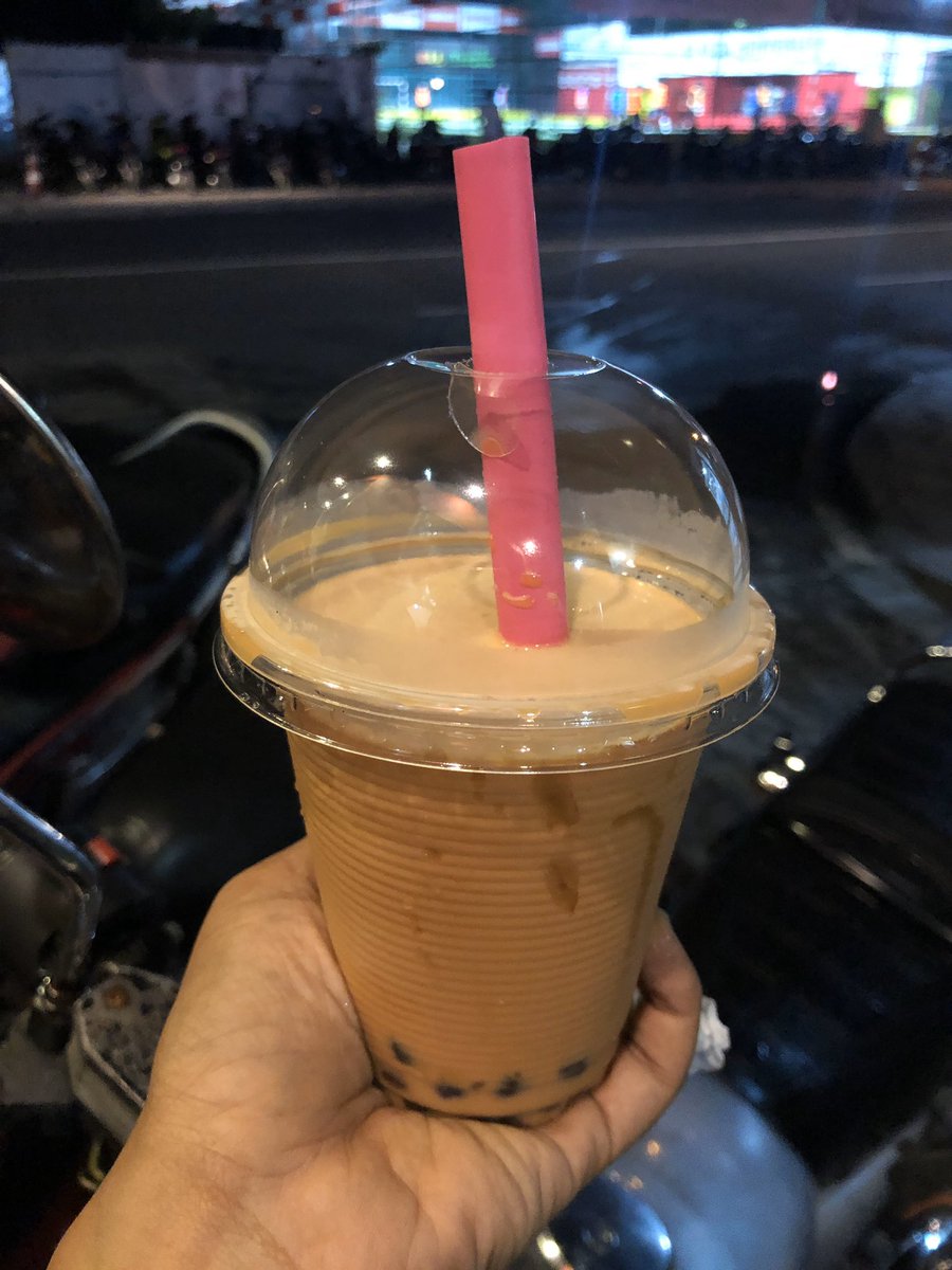 Thai Milk Boba Tea <a href="/thecornermv/">The Corner Snack Bar</a> #recommended