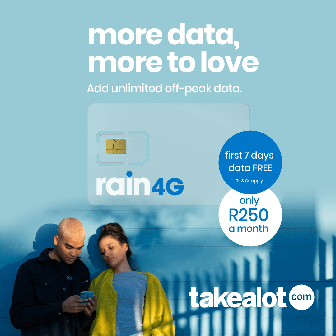 Activate your SIM by 29 February 2020 and get free unlimited data for the first 7 days. Shop Now: bit.ly/raintakealot