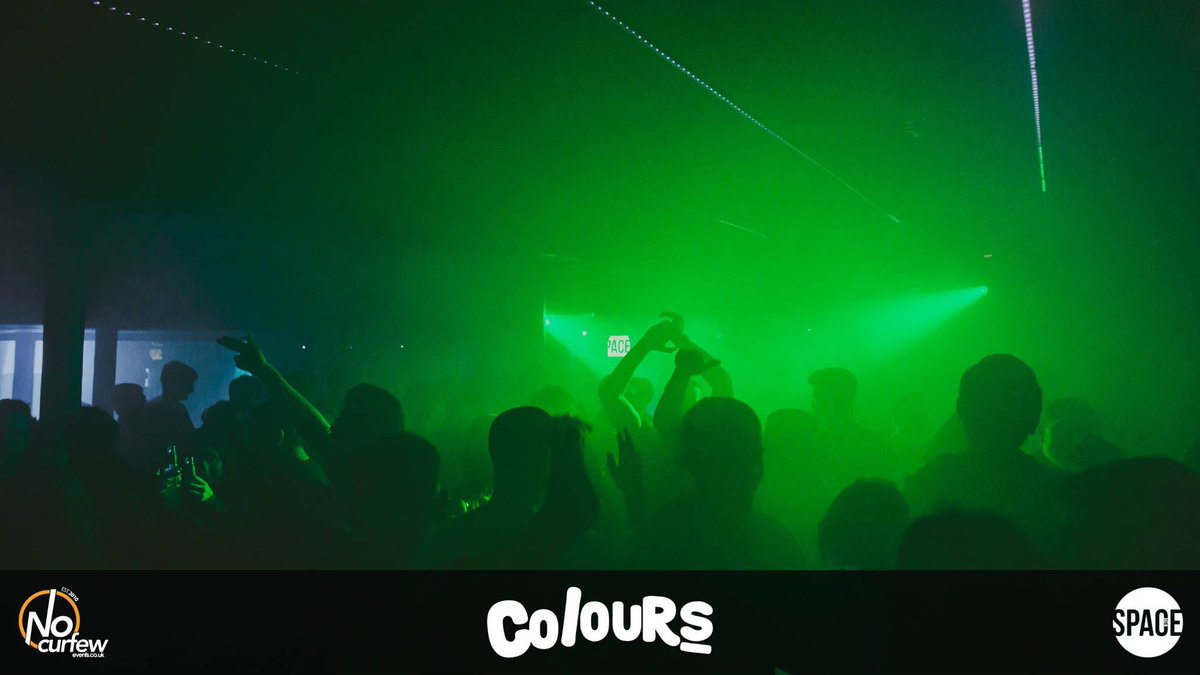 FINAL RELEASE TICKETS are flying✈️out for 🌈COLOURS 🌈@ SPACE Tonight 🚀

🟦<a href="/djadamgoward94/">Goward</a> Providing Wall to Wall madness in the main room for 6 HOURS STRAIGHT !

🟩<a href="/ShelliOak/">HELLO, HI!</a> With a mix of New &amp; Old skool HipHop/Rnb

Get Your Tickets before it's Too Late bit.ly/2V7Znst