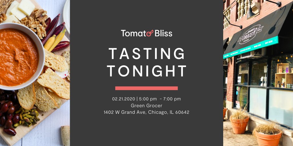 TomatoBliss's tweet photo. Start the Weekend with Bliss! We've paired some staples from @GreenGrocerChi with drinks to simplify your Friday night. https://t.co/NZAsOPxaHX