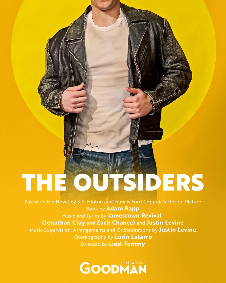 Goodman Theatre (@goodmantheatre) on Twitter photo It's here! Priority Tickets are now on sale for THE OUTSIDERS. Use code SODAPOP to unlock the calendar at GoodmanTheatre.org/TheOutsiders.
Performances start June 26! ☀️ <a href="/se4realhinton/">S. E. Hinton</a> #francisfordcoppola <a href="/LieslTommy/">.</a> @kidsandwolves <a href="/JTRevival/">Jamestown Revival</a> #JustinLevine <a href="/LorinLatarro/">Lorin Latarro</a> #TheOutsiders It's here! Priority Tickets are now on sale for THE OUTSIDERS. Use code SODAPOP to unlock the calendar at GoodmanTheatre.org/TheOutsiders.
Performances start June 26! ☀️ <a href="/se4realhinton/">S. E. Hinton</a> #francisfordcoppola <a href="/LieslTommy/">.</a> @kidsandwolves <a href="/JTRevival/">Jamestown Revival</a> #JustinLevine <a href="/LorinLatarro/">Lorin Latarro</a> #TheOutsiders