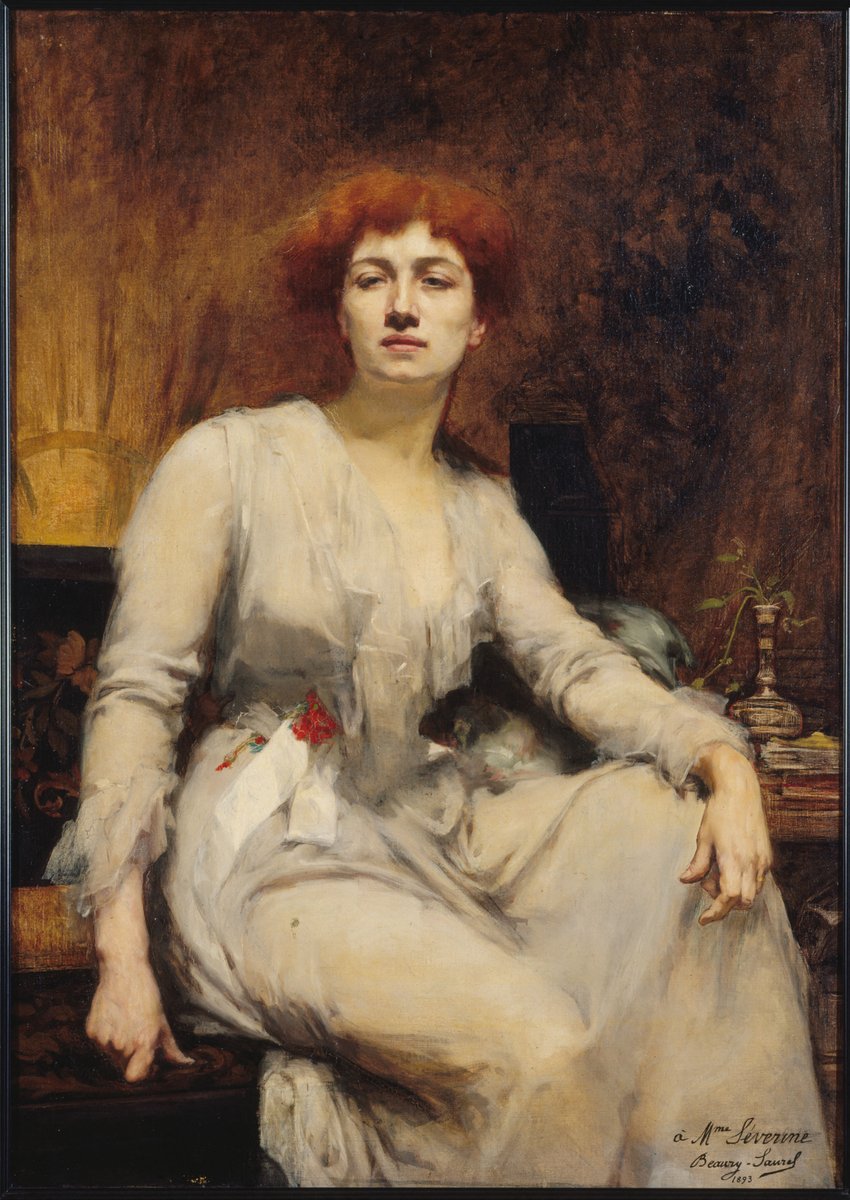 museecarnavalet's tweet photo. L’ŒUVRE DE LA SEMAINE
Séverine : un square, une station de tram à #Paris? 
De son vrai nom Caroline Rémy (1855-1929), elle est la première femme journaliste à vivre de sa plume. Engagée pour le droit des femmes, contre la peine de mort, elle soutient aussi des causes anarchistes. https://t.co/88nshqdzFL