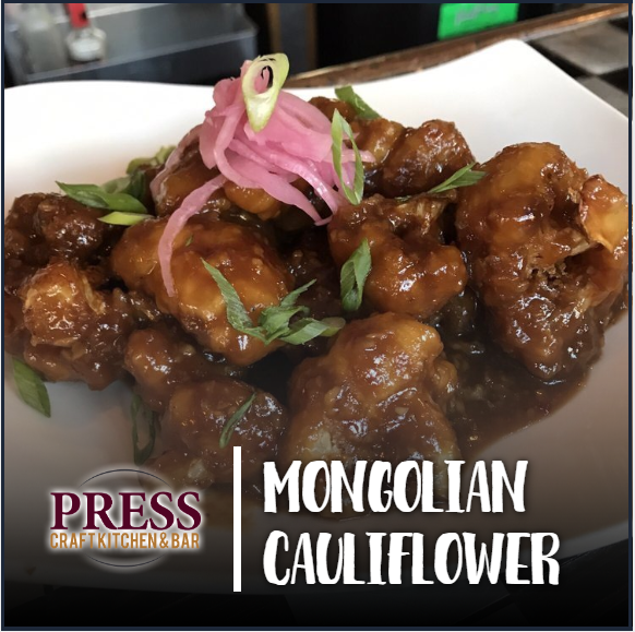 PRESS_bistro's tweet photo. Who thought cauliflower could be so delicious? Don't believe us? Give it a try. https://t.co/qaOZFHSbMn