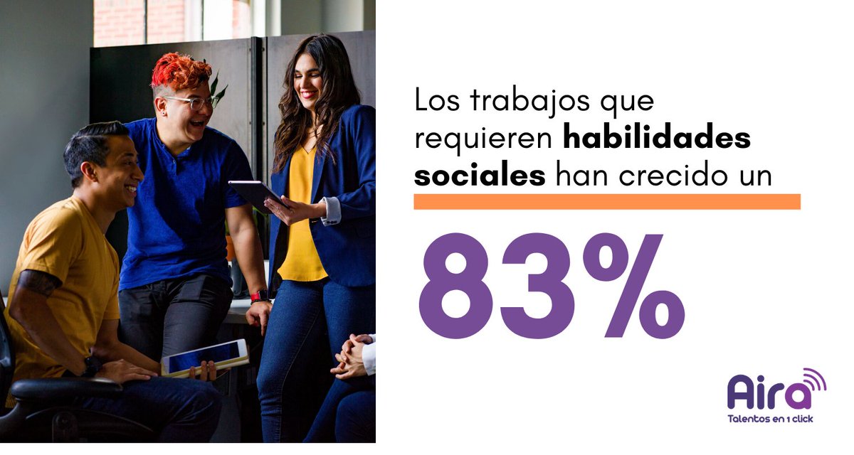 airavirtual's tweet photo. Evalúa desde un inicio las capacidades sociales de un candidato 🥰

Agenda tu demo GRATIS ➡ https://t.co/05Hlaj4c9v

#AiraFact #Reclutamiento #RecursosHumanos #RRHH  #Contratación  #Negocio #Empleabilidad https://t.co/80AEZaSYbc