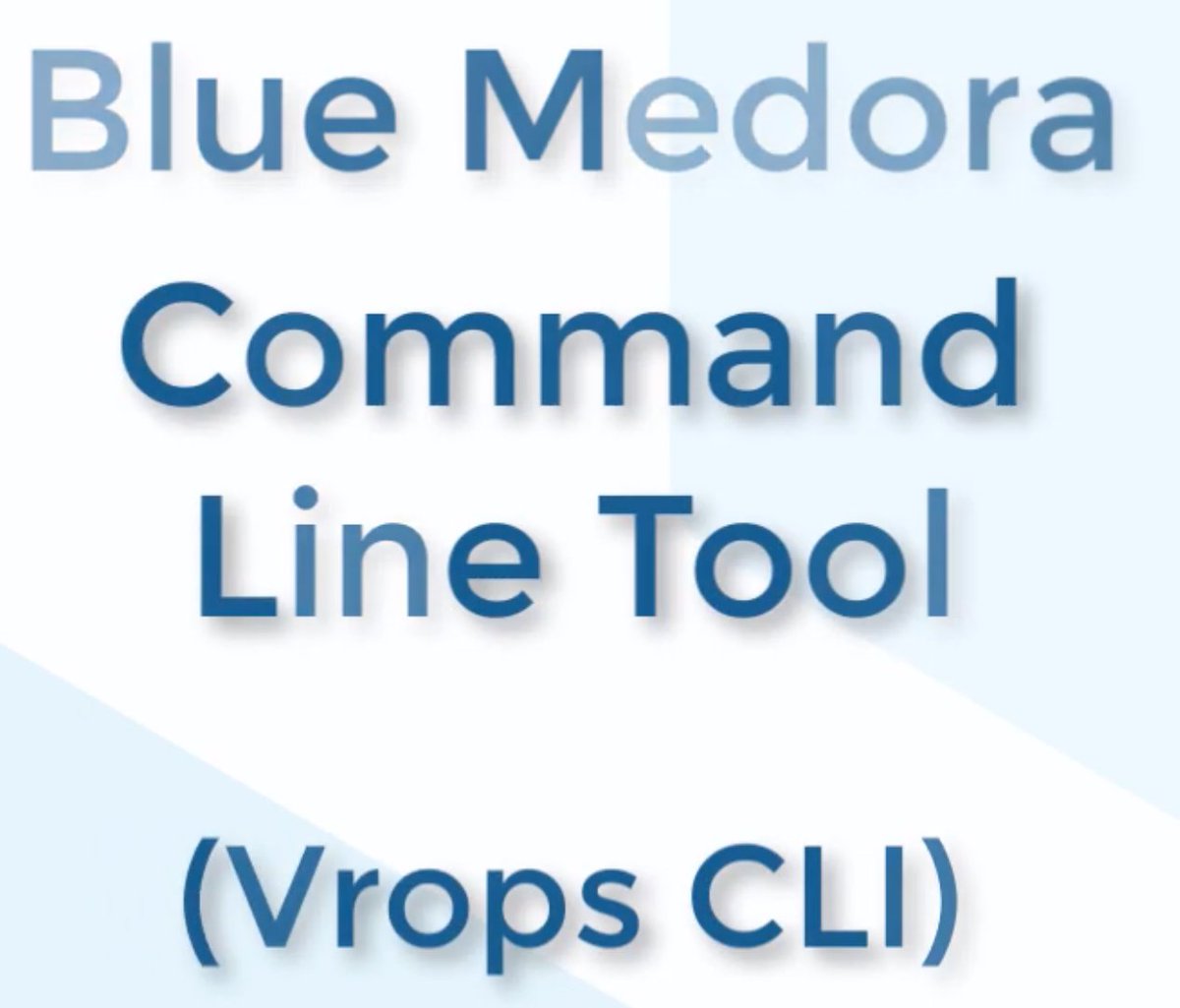 bluemedora's tweet image. The #vROps CLI is an #opensource command line tool that can be used to install your management packs, starting, stopping and changing adapter configuration. Get started with this video ow.ly/PQp350xFzQC #troubleshootfaster #fullstackmonitoring #VMware