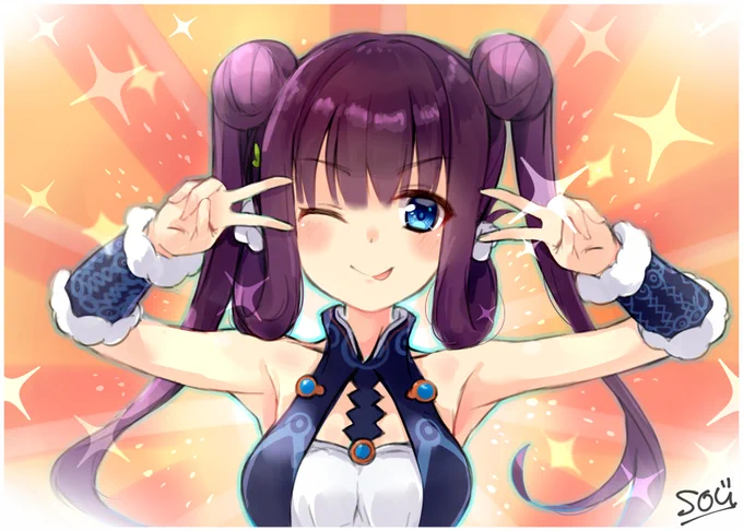 FGOの楊貴妃( ˘ω˘ )
乗るしかない、このビッグウェーブに 