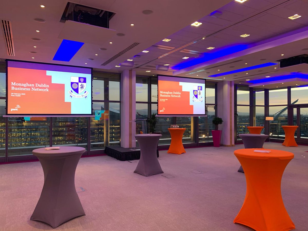 Congrats to the Monaghan Dublin Business Network #MDBN on organising yet another fantastic event, generously hosted by <a href="/PwCIreland/">PwC Ireland</a> . Two Brilliant speakers on the night Paraic Duffy &amp; <a href="/niallmoyna/">Niall Moyna</a> 
#monaghan #business #networking #dublin <a href="/EnterMonaghan/">Enterprising Monaghan</a> <a href="/MonaghanCoCo/">Monaghan County Council</a> <a href="/monaghangaa/">@monaghangaa</a>