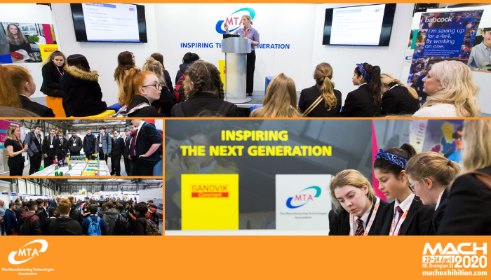MACHexhibition's tweet photo. Visit the Education &amp; Development Zone at MACH2020! 💡

A FREE to attend exhibition with Live Demonstrations of Manufacturing Technology – learn about production technologies, processes and relevant industrial skills &amp; more!

Get involved: https://t.co/hJuRLmLco6 https://t.co/KMI5rr1jmP