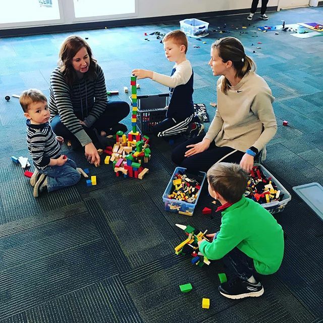 #PreschoolBuildersClub making all kinds of cool things today at our #NorthsideBranchLibrary! #ChildrensPrograms #LEGODuplos #MegaBlocks #KevaPlanks #STEAM #CRCPL ift.tt/38PvKQv