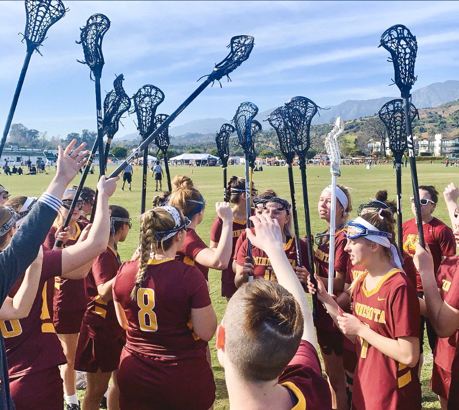 gopherwlax's tweet image. Cheers for home games tomorrow!! Catch us in action @ the SRSF Dome:
8:30am vs St. Thomas
12:30pm vs Iowa State
We’ll see you there.