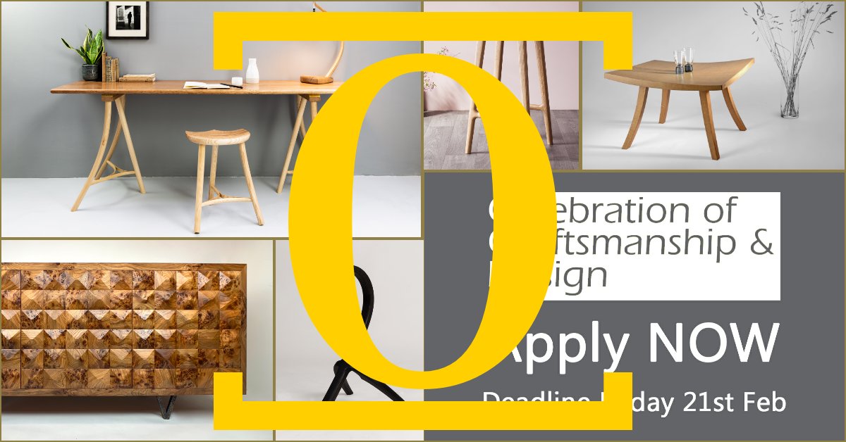 APPLY NOW! Our exhibitor application process closes today, at midnight! Any questions just shout, we are in the office tonight until 9pm &amp; tomorrow 10am-9pm 01983 532365!  celebrationofcraftsmanship.com/why-exhibit we promise not to tell anyone if your application is a couple of hours late 🙈🙉🙊