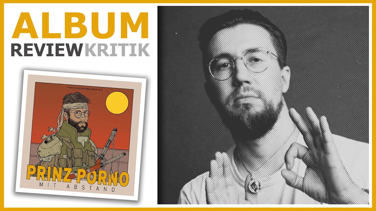 tadyfilms's tweet photo. NEW VID.! 
PRINZ PORNO - Mit Abstand - ALBUM REVIEW
https://t.co/iFeFJM8u9n
enjoy! @freshorlesh
@prinzpi23
 #mitabstand https://t.co/ZQhWWGdQ0D