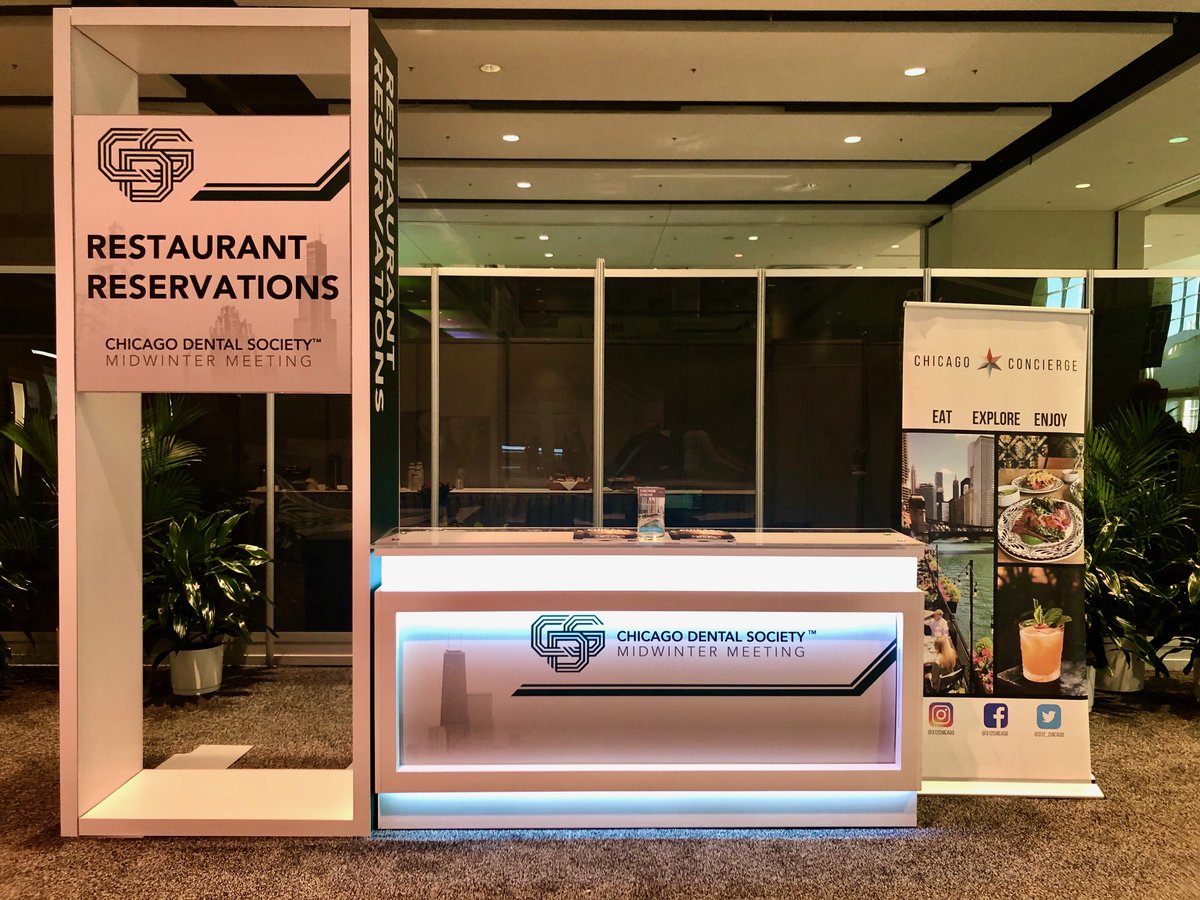 Since we LOVE to EAT (&amp; going out to eat), we appreciate you <a href="/Chicago_Dental/">Chicago Dental Society</a> because you help make it possible! Visit our desk while you're at <a href="/McCormick_Place/">McCormick Place</a> for the Midwinter Meeting. Now it's our turn to HELP YOU with dinner reservations and recommendations! 🛎 #CDS20