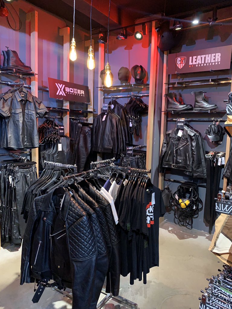 ClonezoneSOHO's tweet photo. Did you know we have Leather in Soho now? Are you #teamleather? @boyafraid1986 and @LeatherMarkUK sure are! https://t.co/INzhUf8wZH