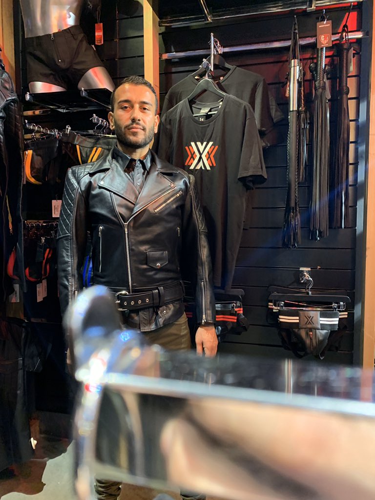 ClonezoneSOHO's tweet photo. Did you know we have Leather in Soho now? Are you #teamleather? @boyafraid1986 and @LeatherMarkUK sure are! https://t.co/INzhUf8wZH